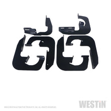 Cargar imagen en el visor de la galería, Westin 2007-2013 Chevy Silverado 1500 Ext. Cab Running Board Mount Kit - Black