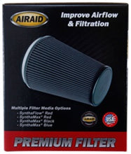 Cargar imagen en el visor de la galería, Airaid Universal Air Filter - Cone Track Day Oiled 6in x 7-1/4in x 5in x 7in