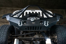 Load image into Gallery viewer, DV8 Offroad 07-18 Jeep Wrangler JK/JL FS-12 Mid Length Steel Front Bumper w/ Fog Lights