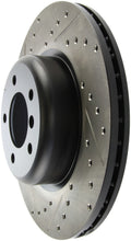 Cargar imagen en el visor de la galería, StopTech Slotted &amp; Drilled Sport Brake Rotor