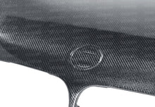 Cargar imagen en el visor de la galería, Seibon 02-05 BMW 3 Series 4dr E46 (Manuf Date 7/02-7/06 Models Only) OEM-Style Carbon Fiber Hood