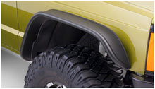 Cargar imagen en el visor de la galería, Bushwacker 84-01 Jeep Cherokee Flat Style Flares 2pc - Black