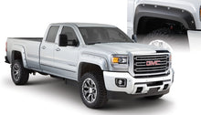 Cargar imagen en el visor de la galería, Bushwacker 15-18 GMC Sierra 2500 HD Pocket Style Flares 4pc 78.8/97.6in Bed - Black