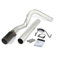 Load image into Gallery viewer, Banks Power 14-15 Dodge Ram 6.7L CCSB Monster Exhaust System - SS Single Exhaust w/ Black Tip