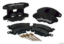 Cargar imagen en el visor de la galería, Wilwood D52 Front Caliper Kit - Black Ano 2.00 / 2.00in Piston 1.28in Rotor