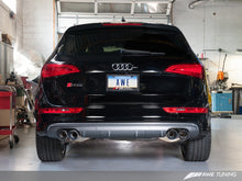 Cargar imagen en el visor de la galería, AWE Tuning Audi 8R SQ5 Touring Edition Exhaust - Quad Outlet Diamond Black Tips