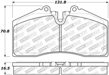 Cargar imagen en el visor de la galería, StopTech Street Touring ST-40 4 Piston Front Caliper Brake Pads