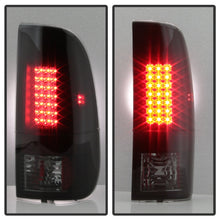 Cargar imagen en el visor de la galería, Spyder 08-16 Ford Super Duty LED Tail Lights Black Smoke ALT-YD-FS07-LED-BSM