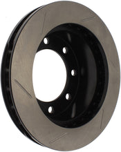 Cargar imagen en el visor de la galería, StopTech Power Slot 00-05 Ford Excursion / 99-04 F250/F350 Front Left Slotted CRYO Brake Rotor