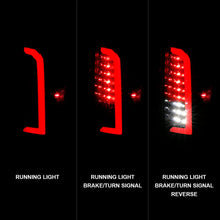 Cargar imagen en el visor de la galería, ANZO 15-21 GMC Canyon LED Taillights w/ Light Bar Black Housing Smoke Lens