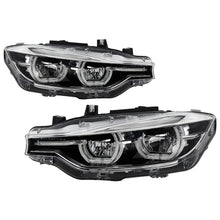 Cargar imagen en el visor de la galería, Spyder BMW F30 3 Series 4Dr LED Projector Headlights Chrome PRO-JH-BF3012H-4D-LED-C