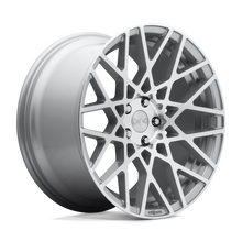 Cargar imagen en el visor de la galería, Rotiform R110 BLQ Wheel 18x8.5 5x112 35 Offset - Gloss Silver Machined