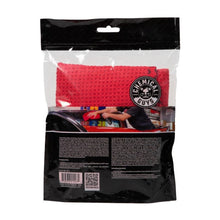 Cargar imagen en el visor de la galería, Chemical Guys Waffle Weave Glass &amp; Window Microfiber Towel - 24in x 16in - Red