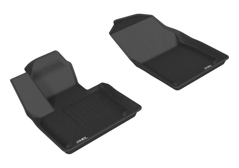 3D MAXpider 2015-2019 Volvo XC90 Kagu 1st Row Floormat - Black