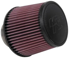 Cargar imagen en el visor de la galería, K&amp;N Filter Universal Rubber Filter 3in Flange ID 6in Base OD 5.125in Top OD 5in Height