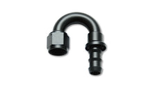 Cargar imagen en el visor de la galería, Vibrant -10AN Push-On 180 Deg Hose End Fitting - Aluminum