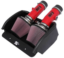 Cargar imagen en el visor de la galería, K&amp;N 08 Dodge Viper 8.4L-V10 Red Typhoon Short Ram Intake