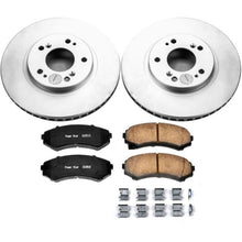 Cargar imagen en el visor de la galería, Power Stop 04-11 Mitsubishi Endeavor Front Z17 Evolution Geomet Coated Brake Kit