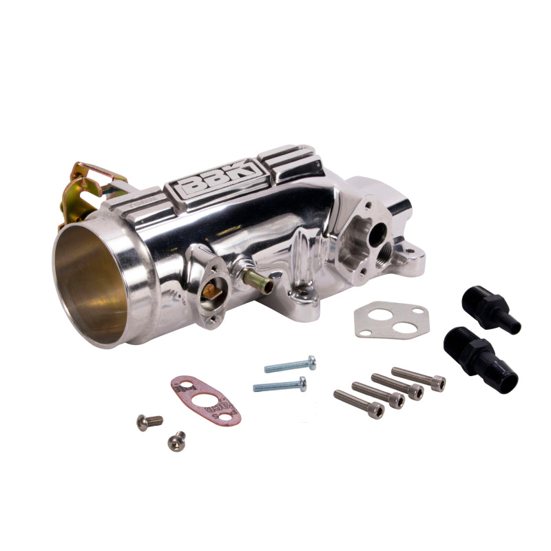 BBK 96-04 Mustang 4.6 GT 78mm Throttle Intake BBK Power Plus Series - Polished