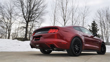 Cargar imagen en el visor de la galería, Corsa 2015-2017 Ford Mustang GT Fastback 5.0 3in Xtreme Cat Back Exhaust w/ Dual Black 4.5in Tips