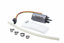 Cargar imagen en el visor de la galería, Fuelab 496 In-Tank Brushless Fuel Pump w/9mm Barb &amp; 6mm Barb Siphon - 500 LPH