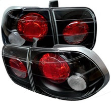 Cargar imagen en el visor de la galería, Spyder Honda Civic 96-98 4Dr Euro Style Tail Lights Black ALT-YD-HC96-4D-BK