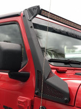 Cargar imagen en el visor de la galería, Go Rhino 18-20 Jeep Wrangler JL/JLU/Gladiator JT XE Windshield Light Bar Mount - 50in Single Row