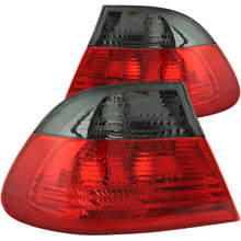 Cargar imagen en el visor de la galería, ANZO 2000-2003 BMW 3 Series E46 Taillights Red/Smoke - Outer