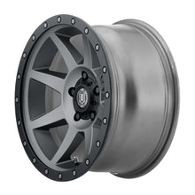 Cargar imagen en el visor de la galería, ICON Rebound Pro 17x8.5 5x4.5 0mm Offset 4.75in BS 71.5mm Bore Titanium Wheel