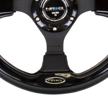 Cargar imagen en el visor de la galería, NRG Reinforced Steering Wheel (320mm) Blk w/Gloss Black Trim