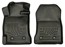Load image into Gallery viewer, Husky Liners 13 Scion FR-S / Subaru BRZ Weatherbeater Black Front Floor Liners