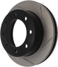 Cargar imagen en el visor de la galería, StopTech Power Slot 00-05 Ford Excursion / 01-04 F250 4WD Front Left Slotted Rotor