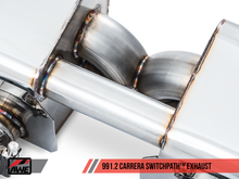 Cargar imagen en el visor de la galería, AWE Tuning Porsche 911 (991.2) Carrera / S SwitchPath Exhaust for PSE Cars - Diamond Black Tips