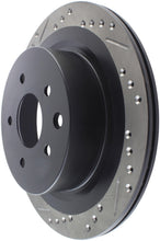 Load image into Gallery viewer, StopTech 06-07 350Z / 05-07 G35 / 06-07 G35X SportStop Slotted &amp; Drilled Rear Right Rotor