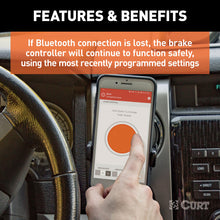 Cargar imagen en el visor de la galería, Curt Echo Mobile Trailer Brake Controller