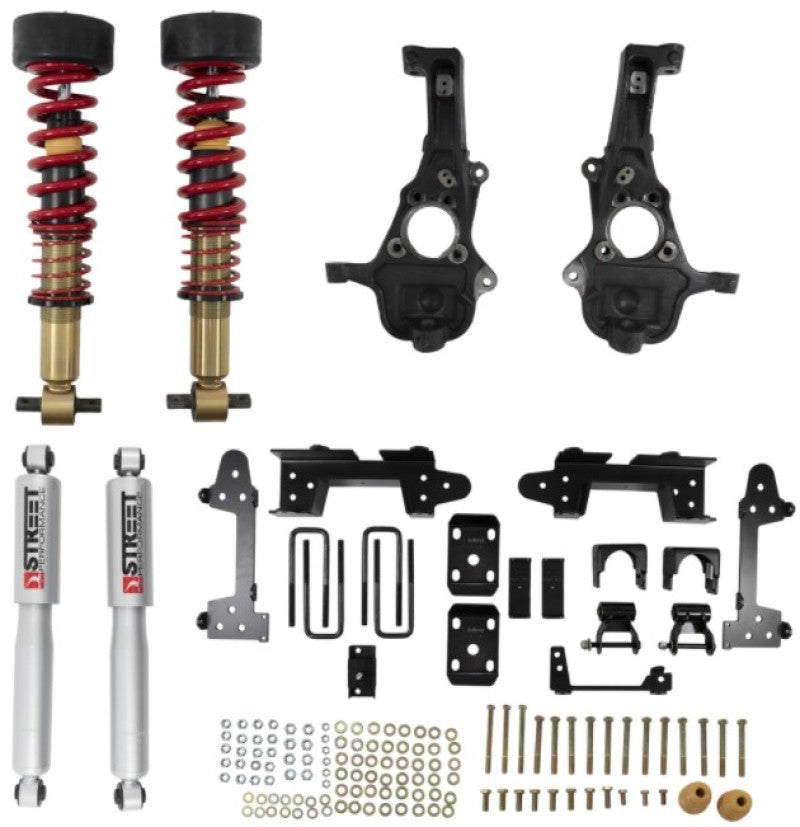 Belltech LOWERING KIT 2019+ GM Silverado / Sierra 1500 2WD All Cabs - 2-5in Fr / 6in R