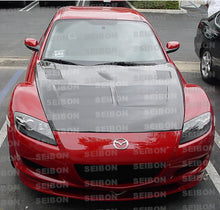 Cargar imagen en el visor de la galería, Seibon 04-08 Mazda RX8 TSII Carbon Fiber Hood