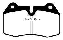 Cargar imagen en el visor de la galería, EBC 94-99 BMW M5 3.8 (E34) Redstuff Front Brake Pads