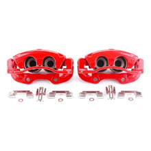 Cargar imagen en el visor de la galería, Power Stop 02-06 Cadillac Escalade Rear Red Calipers w/Brackets - Pair