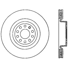 Cargar imagen en el visor de la galería, Stoptech 06-10 Audi A3 / 08-10 TT / 99-10 TT Quattro / 09 VW CC Front High Carbon CRYO-STOP Roto