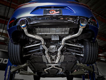 Cargar imagen en el visor de la galería, aFe POWER Takeda 2.5in 304 SS CB Exhaust w/ Blue Flame Tips 17-19 Infiniti Q60 V6-3.0L (tt)