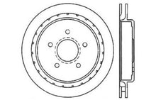 Cargar imagen en el visor de la galería, StopTech 97-10 Chevy Corvette Slotted &amp; Drilled Rear Right Rotor