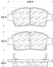 Cargar imagen en el visor de la galería, StopTech Performance 00-05 Celica GT-S Rear Brake Pads