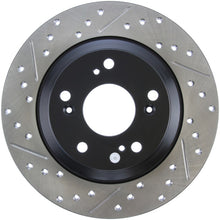 Cargar imagen en el visor de la galería, StopTech 00-09 S2000 Slotted &amp; Drilled Right Rear Rotor