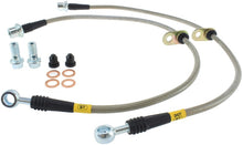 Cargar imagen en el visor de la galería, StopTech 00-05 Celica GT &amp; GT-S/05-08 Scion tC Front Stainless Steel Brake Lines