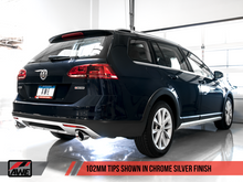 Load image into Gallery viewer, AWE Tuning VW MK7 Golf Alltrack/Sportwagen 4Motion Touring Edition Exhaust - Polished Silver Tips