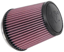 Cargar imagen en el visor de la galería, K&amp;N Filter Universal Rubber Filter Round Tapered 4.5in  Flange 5.875in Base 4.5 inch Top 6in  Height
