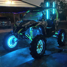 Load image into Gallery viewer, Oracle LED Illuminated Wheel Rings for UTV/ATV &amp; SXS Vehicles - ColorSHIFT w/o Cntrl SEE WARRANTY