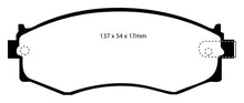Load image into Gallery viewer, EBC 89-98 Nissan 240SX Yellowstuff Front Brake Pads
