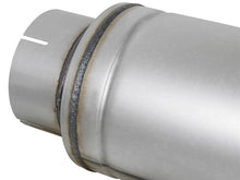 Cargar imagen en el visor de la galería, aFe ATLAS Aluminized Steel Muffler 5in Center/Center 24in L x 7in Diameter - Round Body